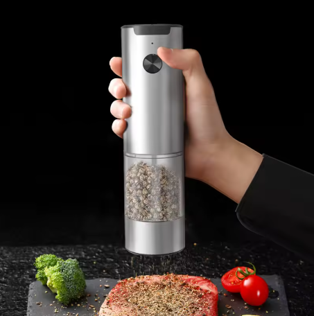 SpiceFlow™ – Moulin Électrique Rechargeable Premium