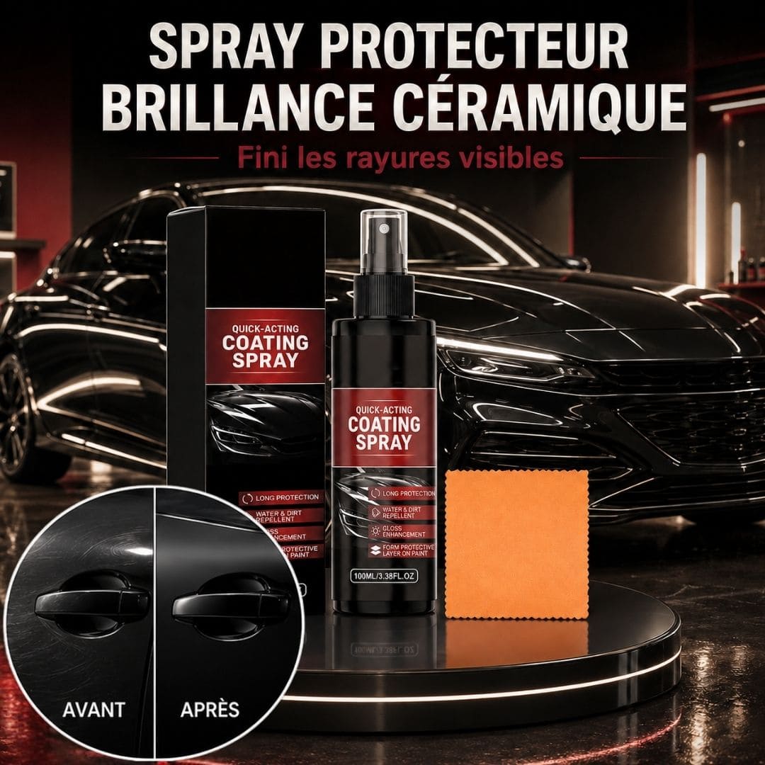 Spray protecteur brillance céramique – Fini les rayures visibles