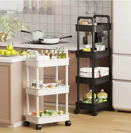 StoreFlow™ – Chariot de Rangement Vertical 5 Niveaux