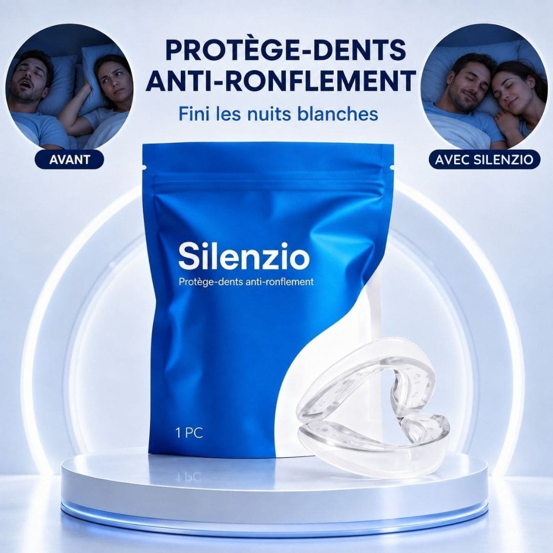 Protège-dents anti-ronflement – Fini les nuits blanches