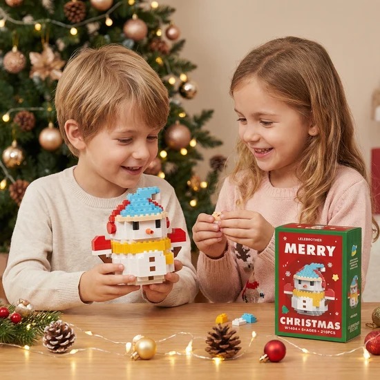 Festiva – Figurines de Noël créatives en briques – amusement pour toute la famille