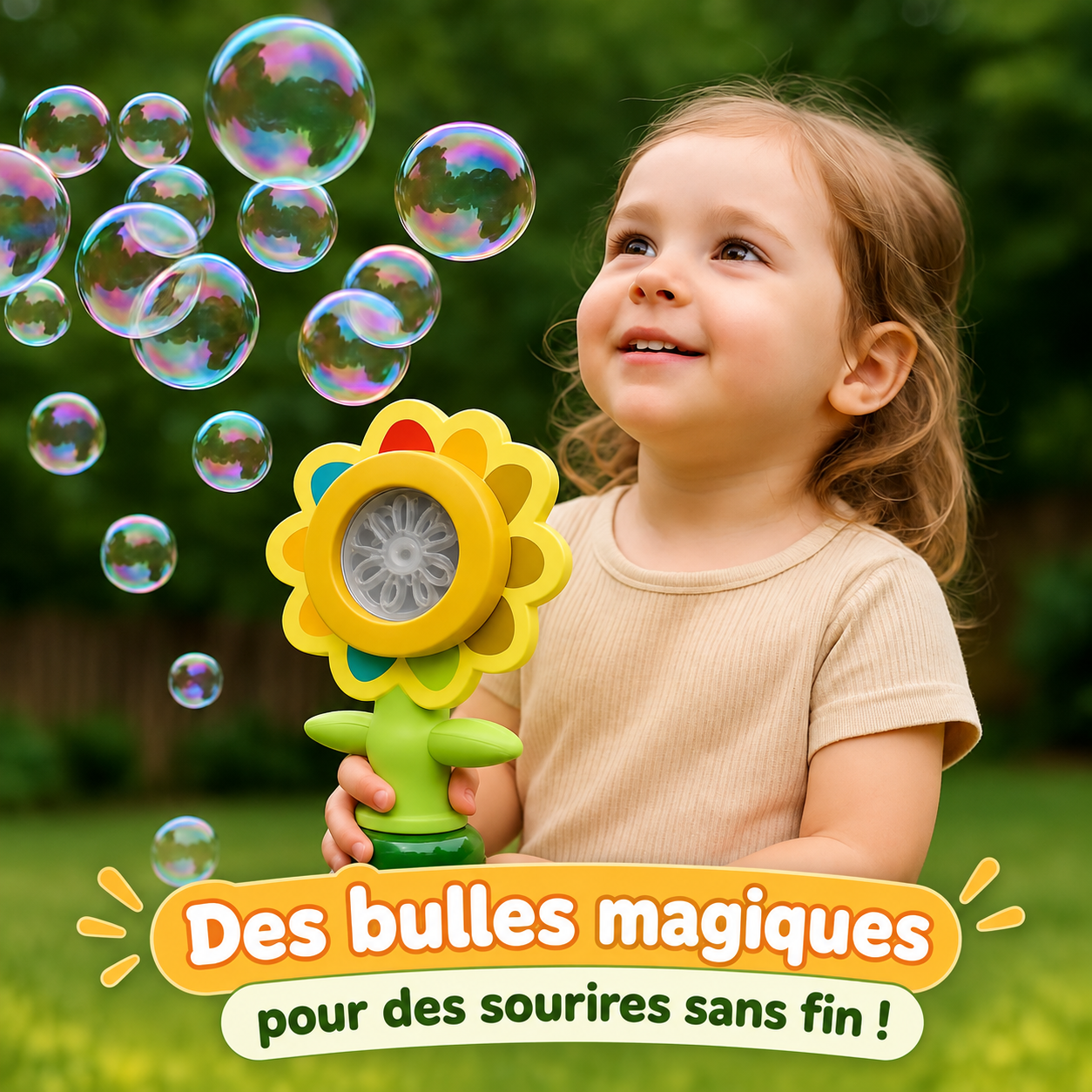 Bubbla™ - Fleur à Bulles Dansante
